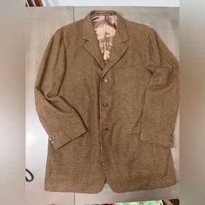 VINTAGE Ermenegildo Zegna cashmere sports coat, size 52, tweed pattern